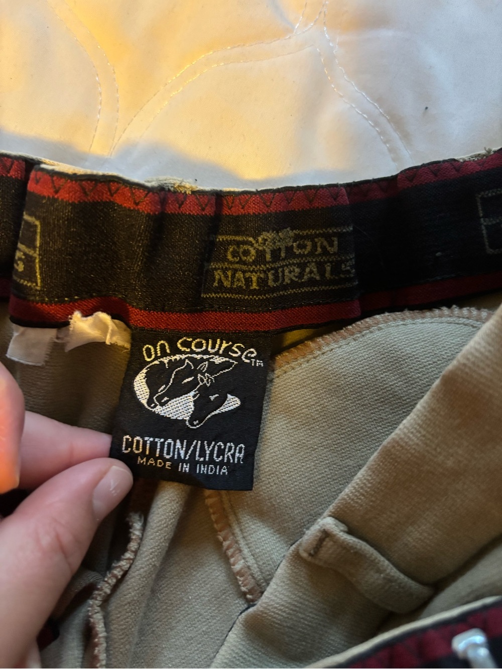 On Course Riding pants - Picture 3 of 3